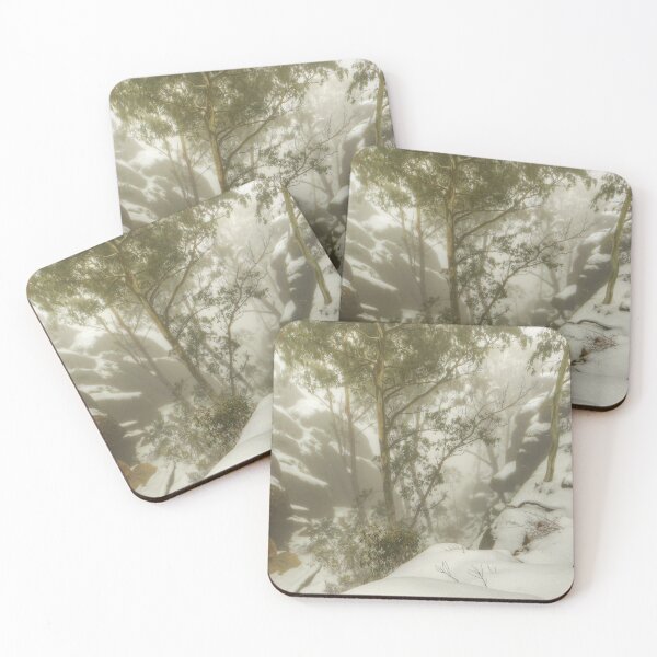 Item preview, Trees and cliffs in mist designed and sold by Kevin McGennan.