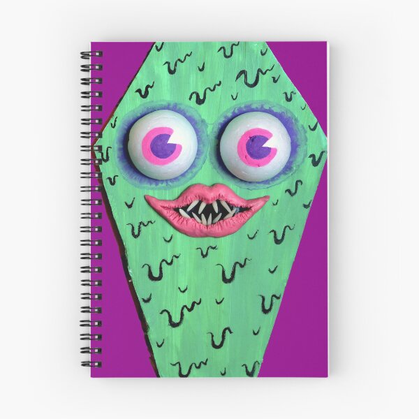 Item preview, Coffin Monster DayGlo designed and sold by ImNotCreepy.