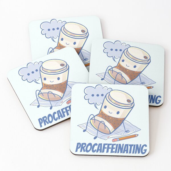 Item preview, Funny Procrastinating Coffee Cup designed and sold by GalaxyChicken.