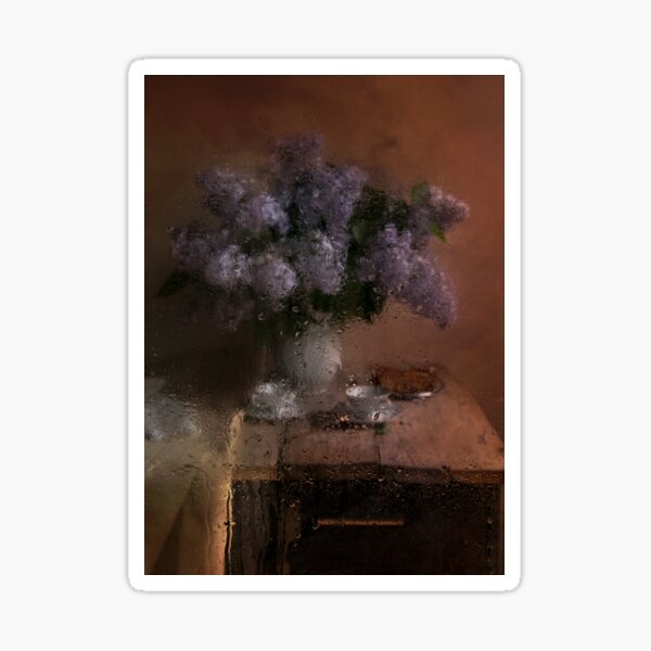 When the rain comes Sticker
