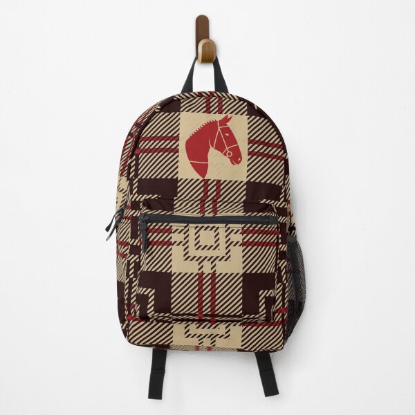 Item preview, Equestrian Style Red Horse Pattern designed and sold by ChunkyMonty.