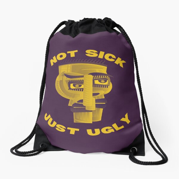 Ugly Guy Drawstring Bags for Sale | Redbubble