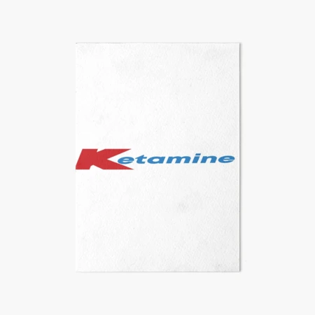 Ketamine Kmart Logo Art Board Print for Sale by Brookerino