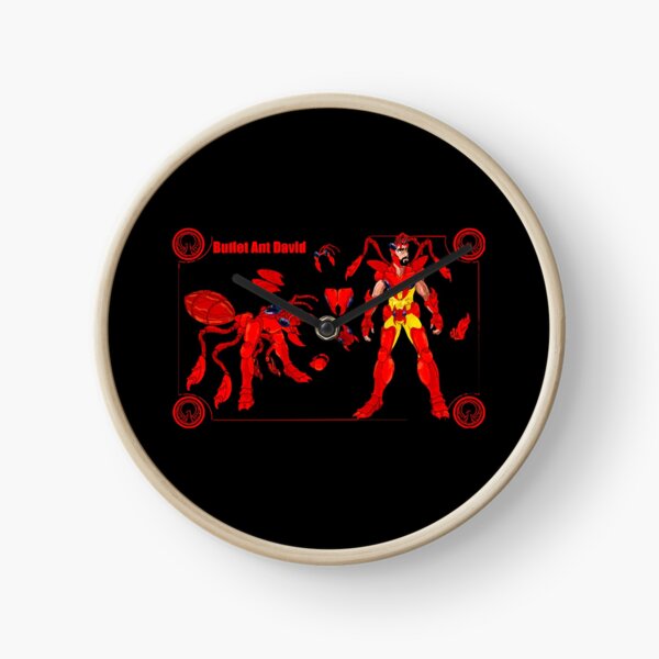 Santo de la hormiga bala Reloj