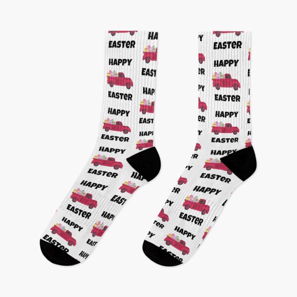 Item preview, Happy Easter, Red Truck carrying Easter Eggs designed and sold by JRice66.