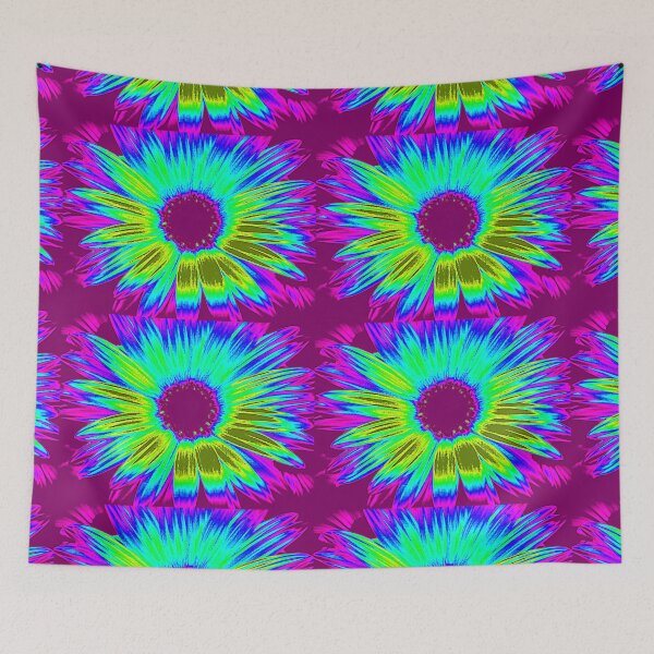 Item preview, PYCHEDELIC DAISY designed and sold by Opalbluerose.