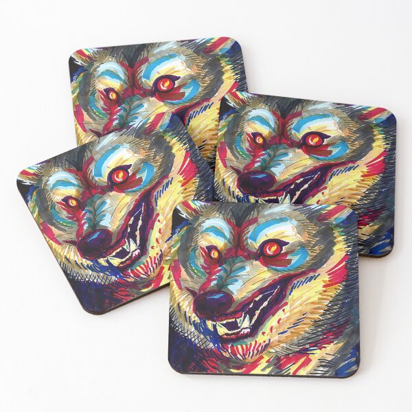 Item preview, Wolfie designed and sold by Kat Wharton.