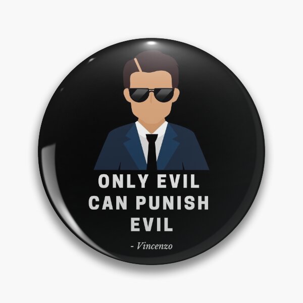 Item preview, Vincenzo - "Only evil can punish evil" Quotes designed and sold by kdramastan.