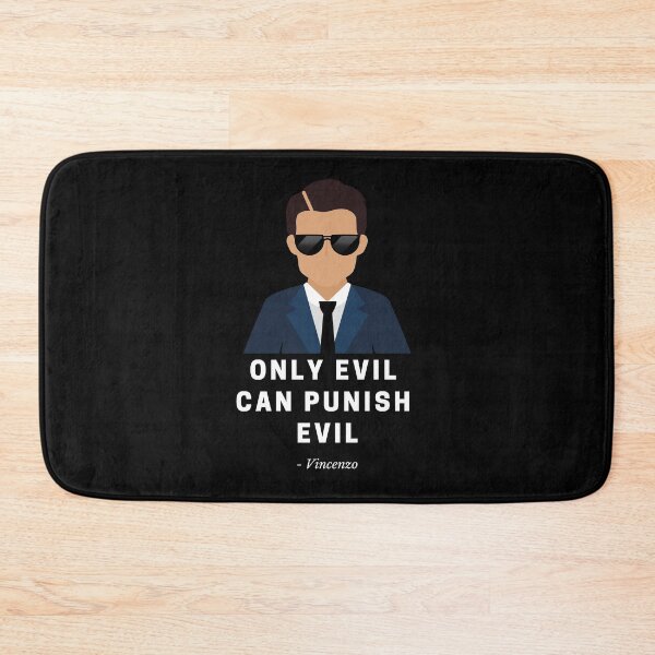 Item preview, Vincenzo - "Only evil can punish evil" Quotes designed and sold by kdramastan.