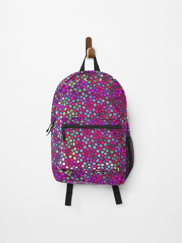 Thumbnail 1 of 3, Backpack, Colorful Mosaic Pattern 1 designed and sold by ForGoodnessJake.