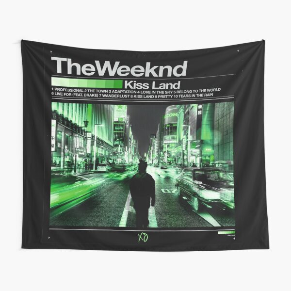 Kiss Land Tapestries Redbubble