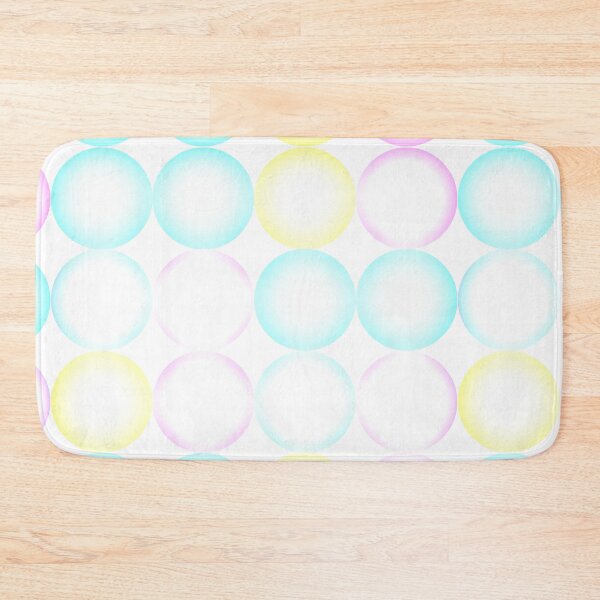 Item preview, Colorful sheer circles pattern designed and sold by BLMcreations.