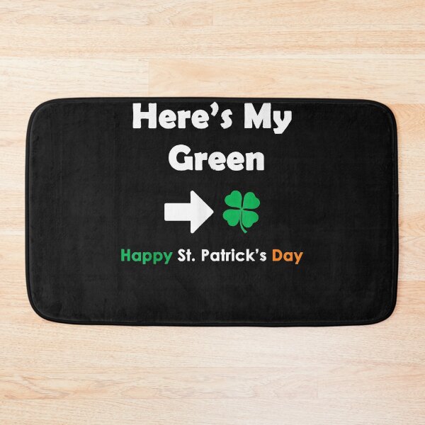 Item preview, Happy St. Patrick's Day Green T-Shirt designed and sold by Lukifo-Super.