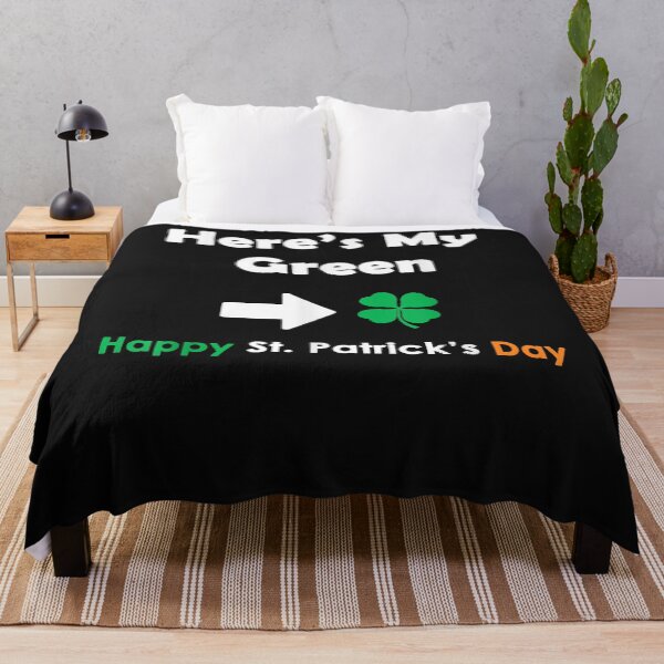 Item preview, Happy St. Patrick's Day Green T-Shirt designed and sold by Lukifo-Super.