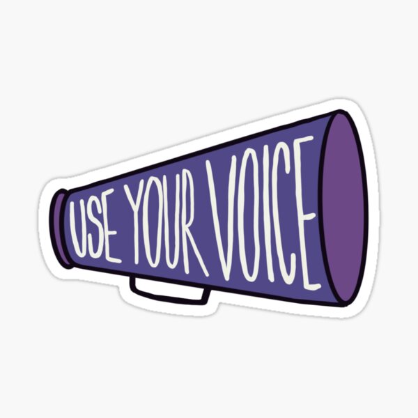 Item preview, Use Your Voice designed and sold by tellagee.