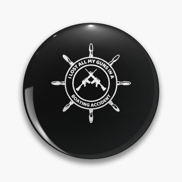 Artikelvorschau, I Lost All My Guns In Boating Accident Funny T-Shirt entworfen und verkauft von Lukifo-Super.