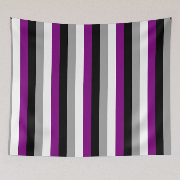 Item preview, Asexual Pride Vertical Stripes designed and sold by beccamax.