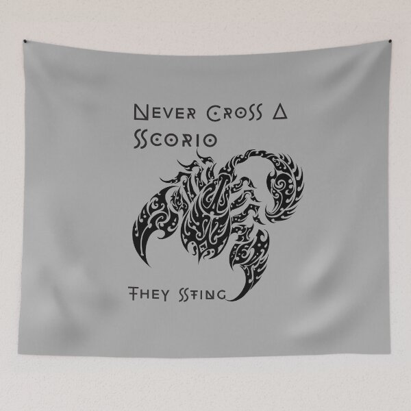 Item preview, Never Cross A Scorpio designed and sold by questadesigns.