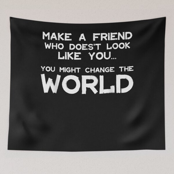 Item preview, Make a Friend that doesn't look like you T-Shirt designed and sold by Lukifo-Super.