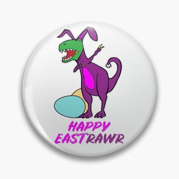 Item preview, Easter T Rex Dabbing Happy Eastrawr pink bunny suit designed and sold by friendly-fox.