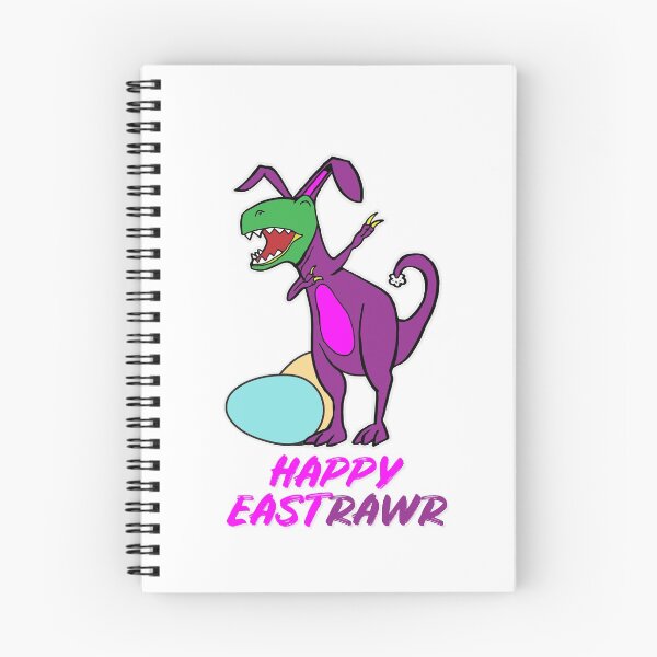 Item preview, Easter T Rex Dabbing Happy Eastrawr pink bunny suit designed and sold by friendly-fox.