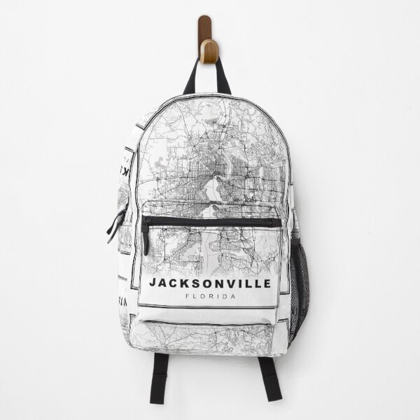 Item preview, Jacksonville Map designed and sold by Tamas Das.