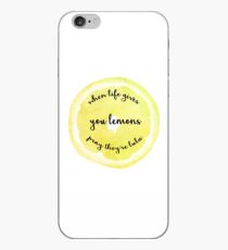 Vinilo o funda para iPhone Cuando la vida te da Lululemon