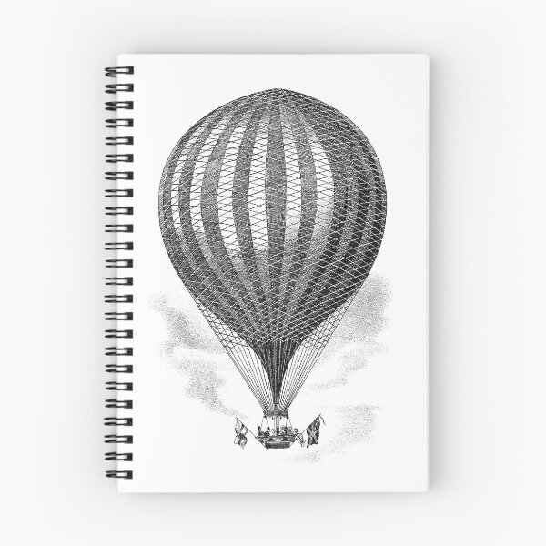 Item preview, Vintage hot air balloon designed and sold by monsterplanet.