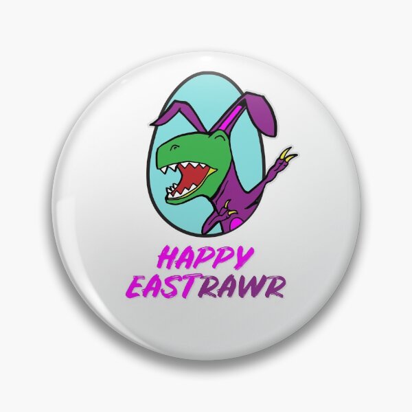 Item preview, Easter T Rex Dabbing Happy Eastrawr pink bunny suit in an egg designed and sold by friendly-fox.