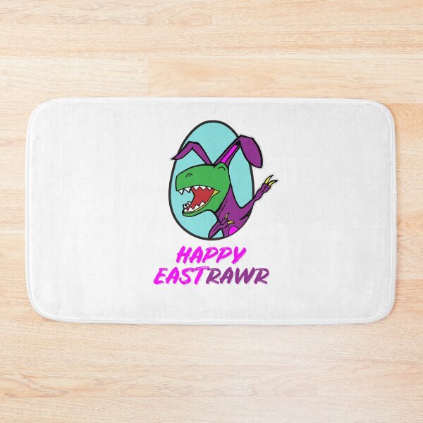 Item preview, Easter T Rex Dabbing Happy Eastrawr pink bunny suit in an egg designed and sold by friendly-fox.