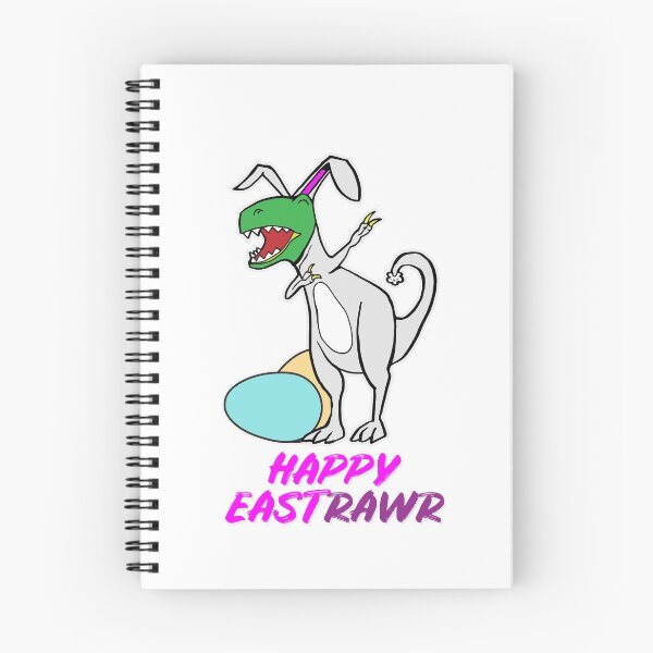 Item preview, Easter T Rex Dabbing Happy Eastrawr white bunny suit designed and sold by friendly-fox.