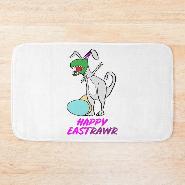 Item preview, Easter T Rex Dabbing Happy Eastrawr white bunny suit designed and sold by friendly-fox.
