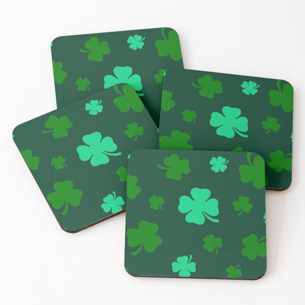 Item preview, St. Patrick’s Day Four Leaf Clover Pattern designed and sold by Lady-Lilac.