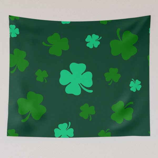 Item preview, St. Patrick’s Day Four Leaf Clover Pattern designed and sold by Lady-Lilac.