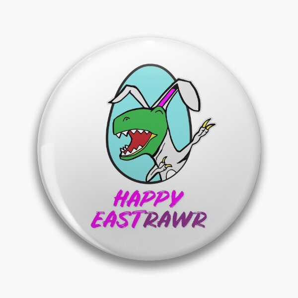 Item preview, Easter T Rex Dabbing Happy Eastrawr white bunny suit in an egg designed and sold by friendly-fox.