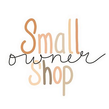 Artwork thumbnail, Small Shop Owner by Rochelle Rae Design