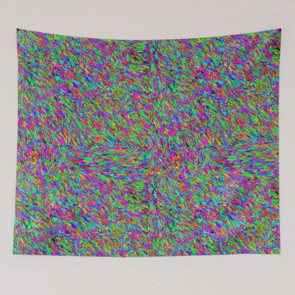 Item preview, zig-zag designed and sold by rainbowstencil.