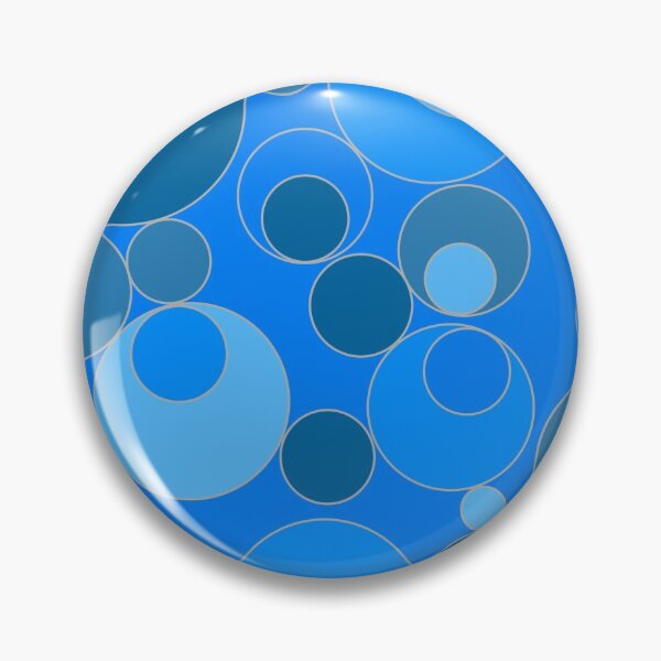 Item preview, Blue circles designed and sold by CountryMamas.