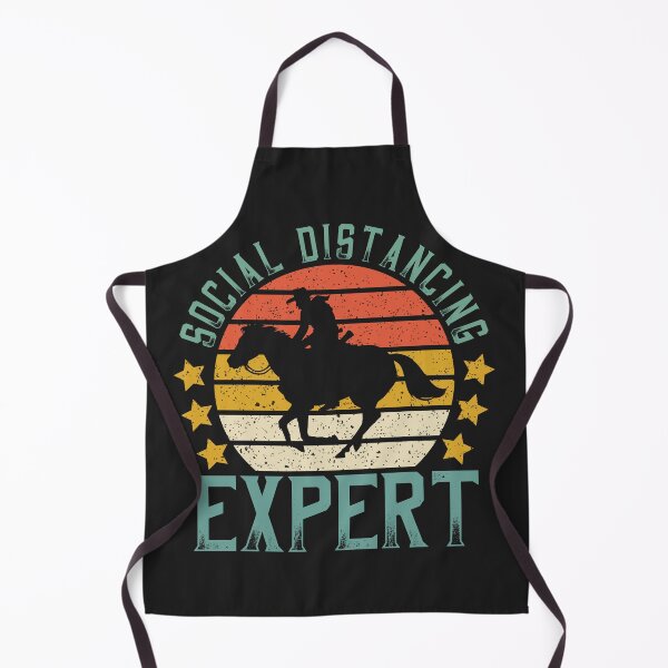 Item preview, Funny Horse Rider Social Distancing Expert designed and sold by DreamColor.