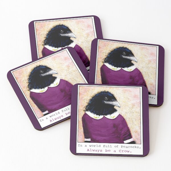 Item preview, Always Be A Crow - Veronica designed and sold by WILD CROW STUDIO.