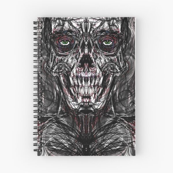 Item preview, Trippy Skull Art  designed and sold by Merakihousecom1.