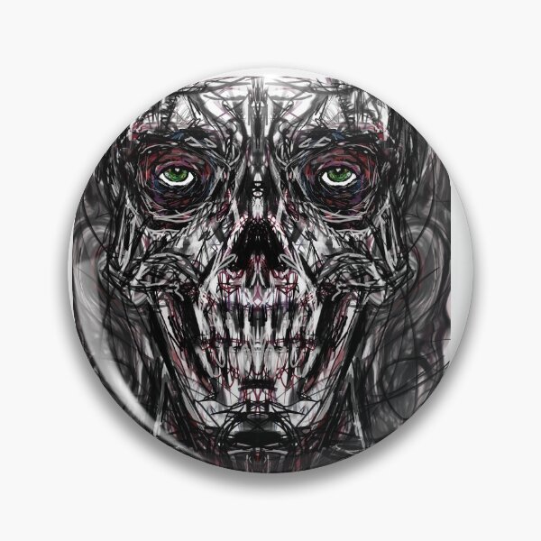 Item preview, Trippy Skull Art  designed and sold by Merakihousecom1.