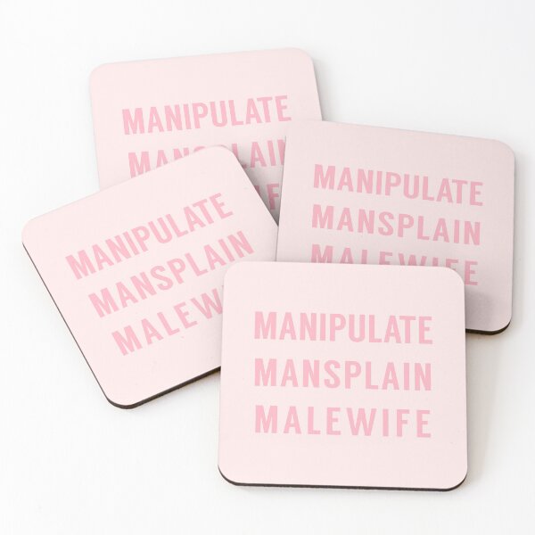 Item preview, Manipulate Mansplain Malewife designed and sold by tinyteacups.