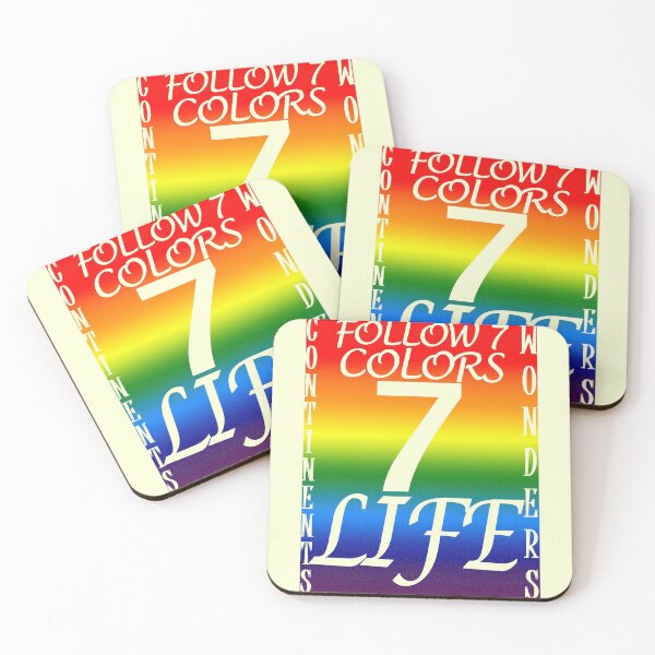 Item preview, Follow 7 color_transparent text designed and sold by SueSakpal.