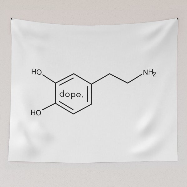 Item preview, Dopamine, dope. - Psychology Design designed and sold by Psychologist's Inventory.
