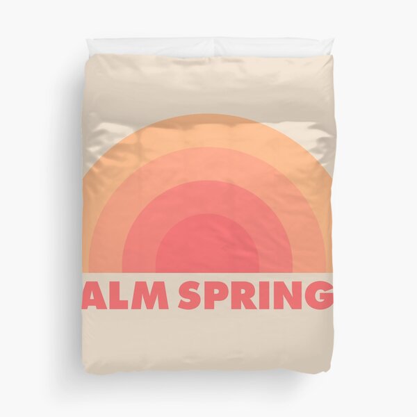 Item preview, Palm Springs Retro Rainbow Orange designed and sold by modeoftravel.