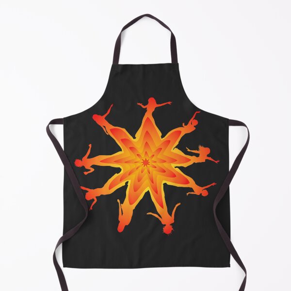 Item preview, Dancing Girls. Star Corona Silhouette Red Fade designed and sold by BOLD-Australia.
