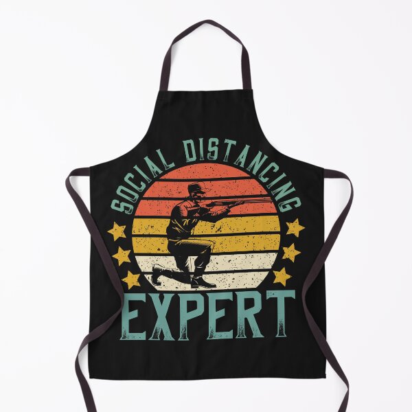Item preview, Funny Hunting Social Distancing Expert designed and sold by DreamColor.