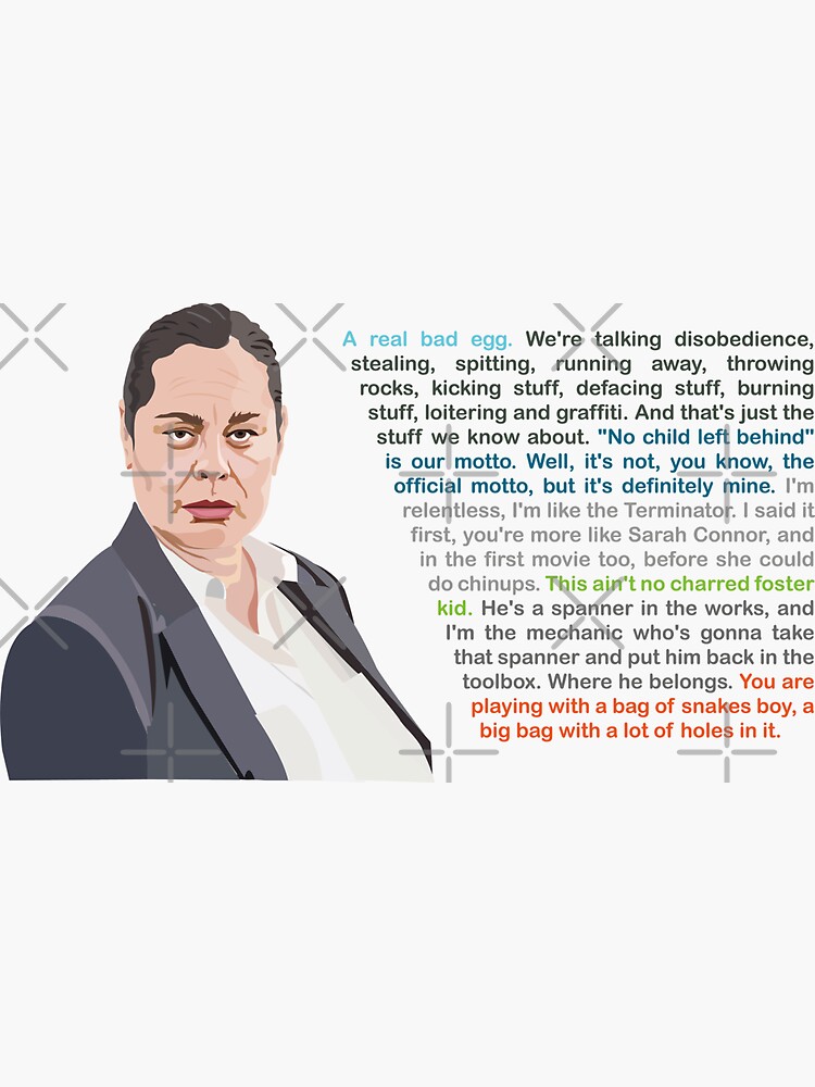 "Paul, Hunt for the Wilderpeople QUOTES" Sticker for Sale by