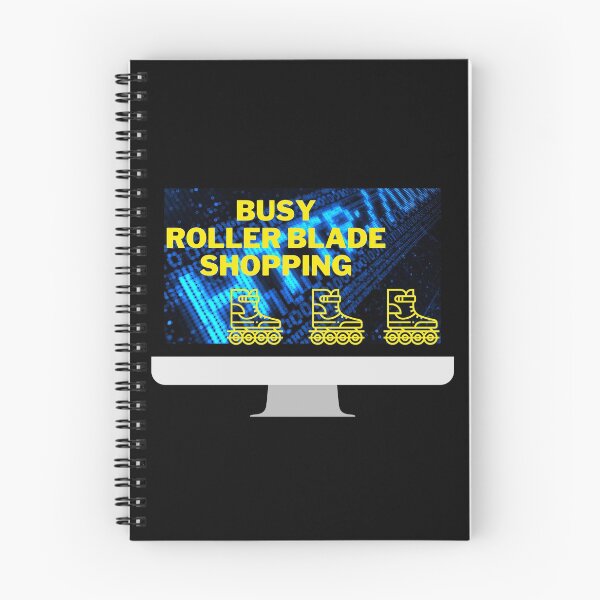 Item preview, Busy Roller Blade Shopping designed and sold by SkateGalaxy.